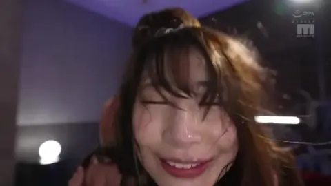 Asian Tattoos Group Sex on Red Couch