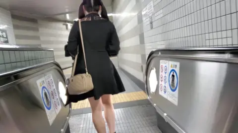 Asian Girl Subway Encounter