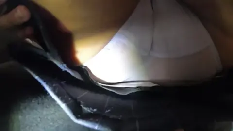 Caucasian Woman Masturbating POV