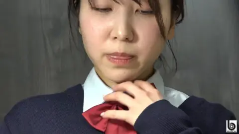 Asian Teen and Man Masturbating Together