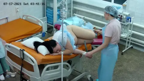 Vaginal Exam Women in Maternity Hospital 5