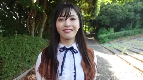 Asian Woman Bondage in Forest