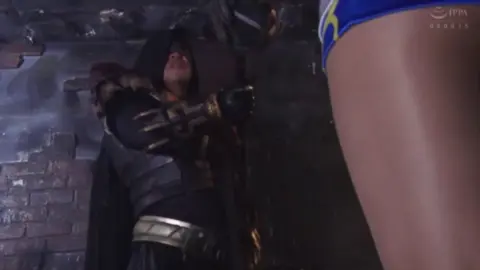 Asian Women in Futuristic Costumes Engage in Erotic Play