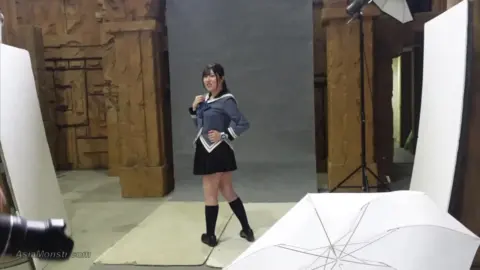 Asian Cosplay Girls in Superhero Costumes