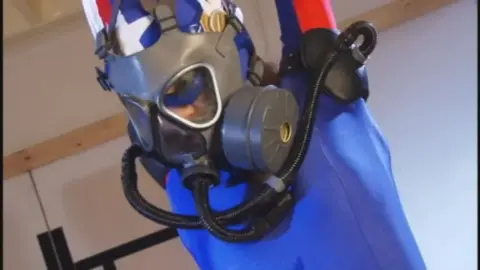 Asian Superheroine Performs Oral Sex