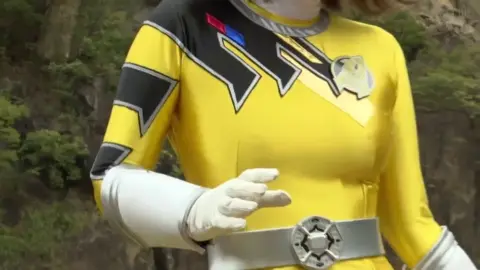 Asian Girls in Costumes Outdoor