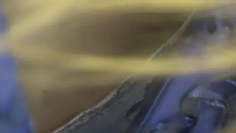 Asian beauty in lingerie and mask