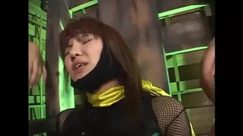 Asian Lesbians in Fishnet Intimate Encounter