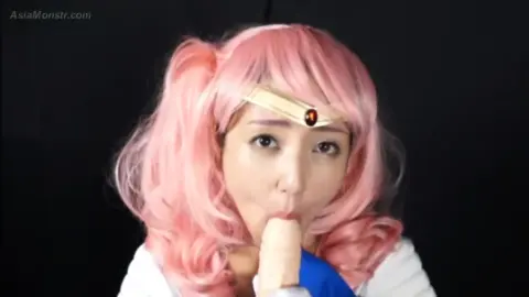 Asian Cosplay Models in Costumes