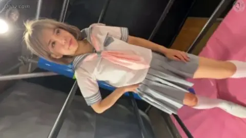 Asian Women Wrestling in Ring