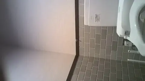 Muscular Black Man in Bathroom