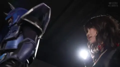 Asian Couples in Leather and Futuristic Outfits