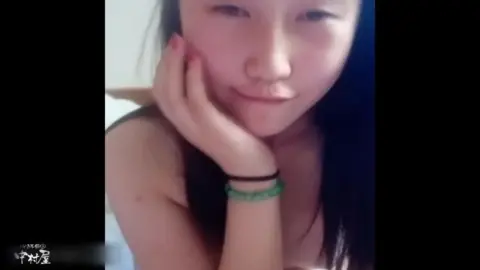 Asian Teen in Bedroom Solo
