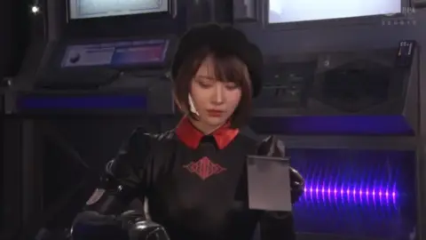 Asian Girls in Futuristic Setting