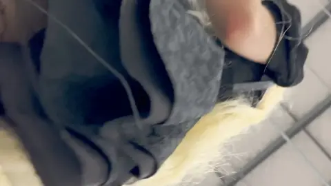 KFC – Black in Fishnet Stockings Fucked