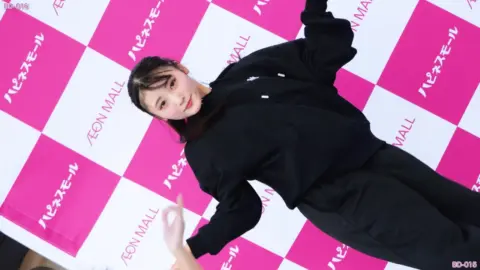 Asian Teen Girls Dancing in School Uniforms