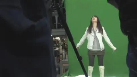 Bound and Chained Woman