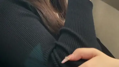 Asian Girl on Public Transport