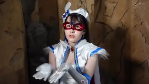 Asian Goddess in Temple Costume