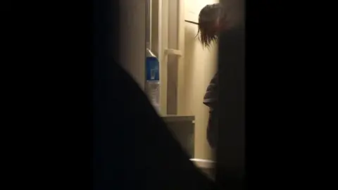 Brunette Babe’s Intimate Bathroom Moments