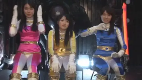 Asian Cosplay Girls in Erotic Poses