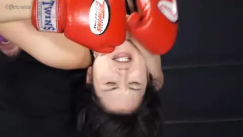 Asian Lesbians Wrestling and Fighting