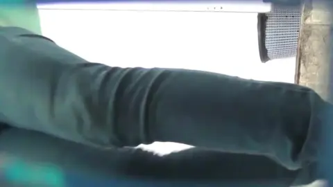 Asian Girl Exposing Underwear in Bathroom