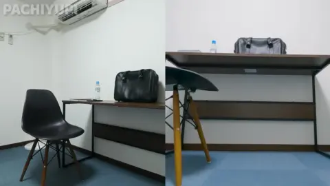 Asian Teen with Red Hair and White Socks