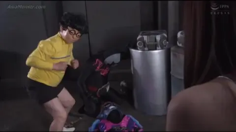 Asian Couples in Costumes, Dark Room Scenes