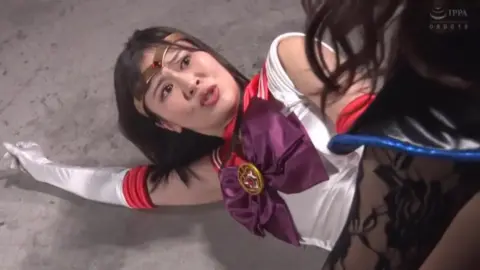 Asian Lesbians in Costumes Kissing and Fighting