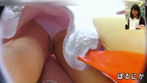 Asian Girls Shopping and Trying On Clothes