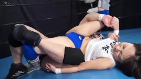 Asian Lesbian Wrestling Match