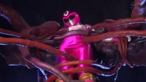 Restrained Woman with Tentacles