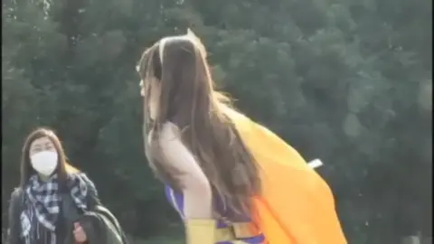 Asian Performers in Costume Play and Intimacy