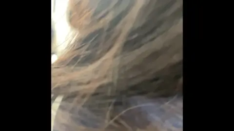 Blonde Teen Adjusts Underwear POV