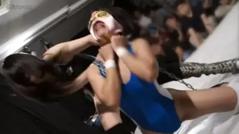 Asian Wrestlers in Action