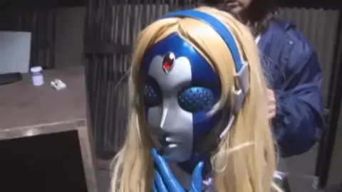 Asian Performers in Costume Prep & Stage Brawl