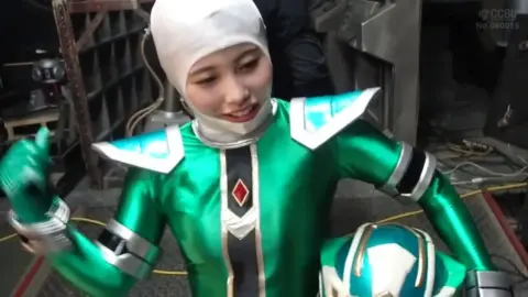 Asian Cosplay Fight Scene