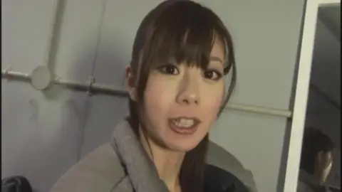 Chained Woman in Bondage Poses