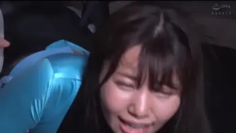 Futuristic Asian Couple Intimate Encounter