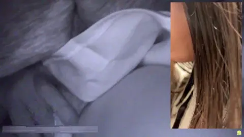 Asian Women Undressing, Men on Public Transport