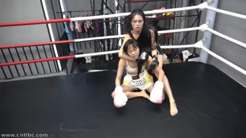 Asian Lesbians Boxing Match