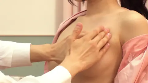 Asian Lesbians in Medical Office Exam