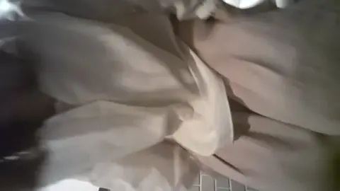 Asian Teen in Bathroom Solo