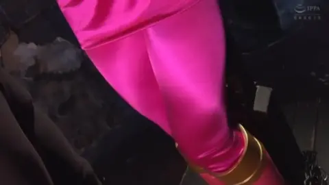 Asian Superhero Cosplay Erotic Scene