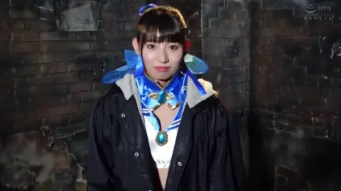 Anime Costume Fantasy in Abandoned Factory