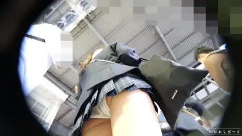 Asian Teen Upskirt POV