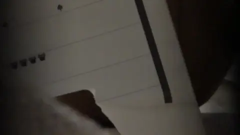 Caucasian Man Masturbating in Bathroom