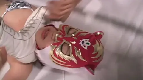 Wrestling Match Between Brunettes