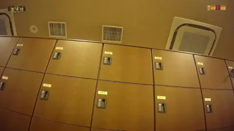 Asian Girls Changing Clothes in Locker Room